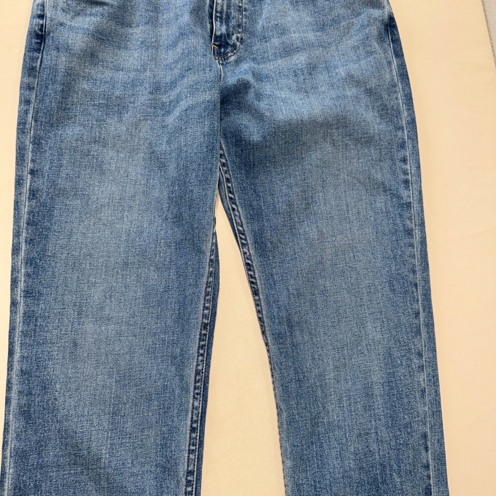 Hollister Epic Flex Slim Straight Men's Jeans 33x34 Medium Wash Blue Denim NWT - Picture 9 of 16